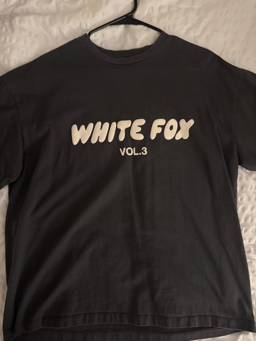 White fox Vol.3 Tee - dark grey